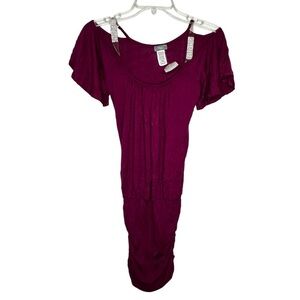 Vizio Cold Shoulder‎ Mini Dress nwt